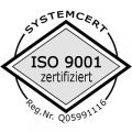 ISO 9001 Logo deutsch